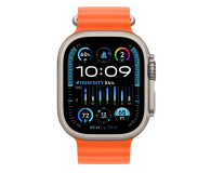 Apple Watch Ultra 2 Titanium/Orange Ocean Band LTE - 1180297 - zdjęcie 2